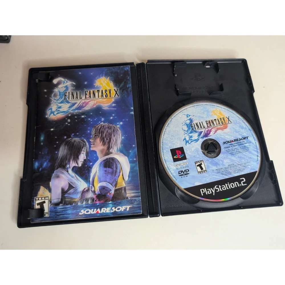 Final Fantasy X - PLAYSTATION 2 (TESTED) With Case And Original Booklet Manual